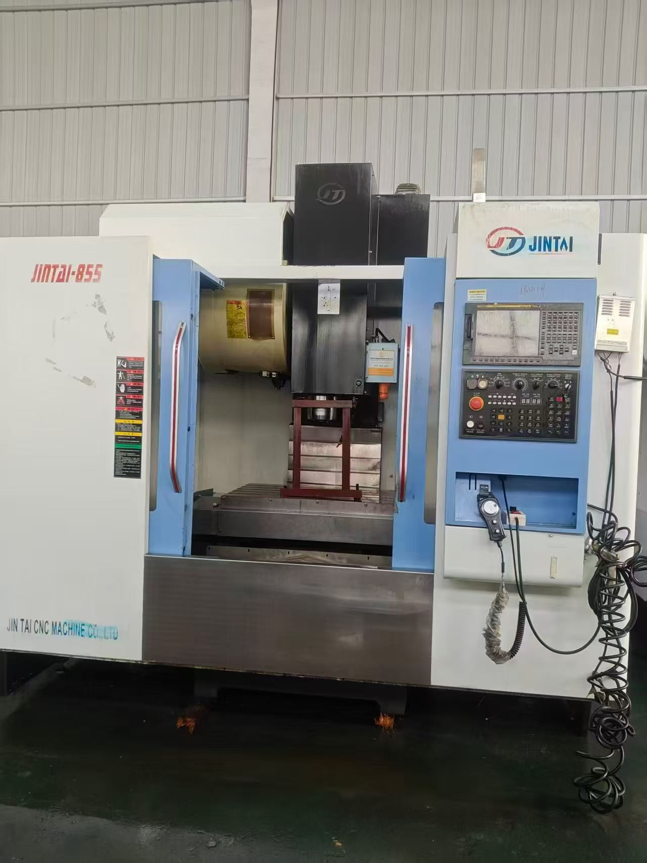 Near-New Jintai 855 Vertical Machining Center with FANUC