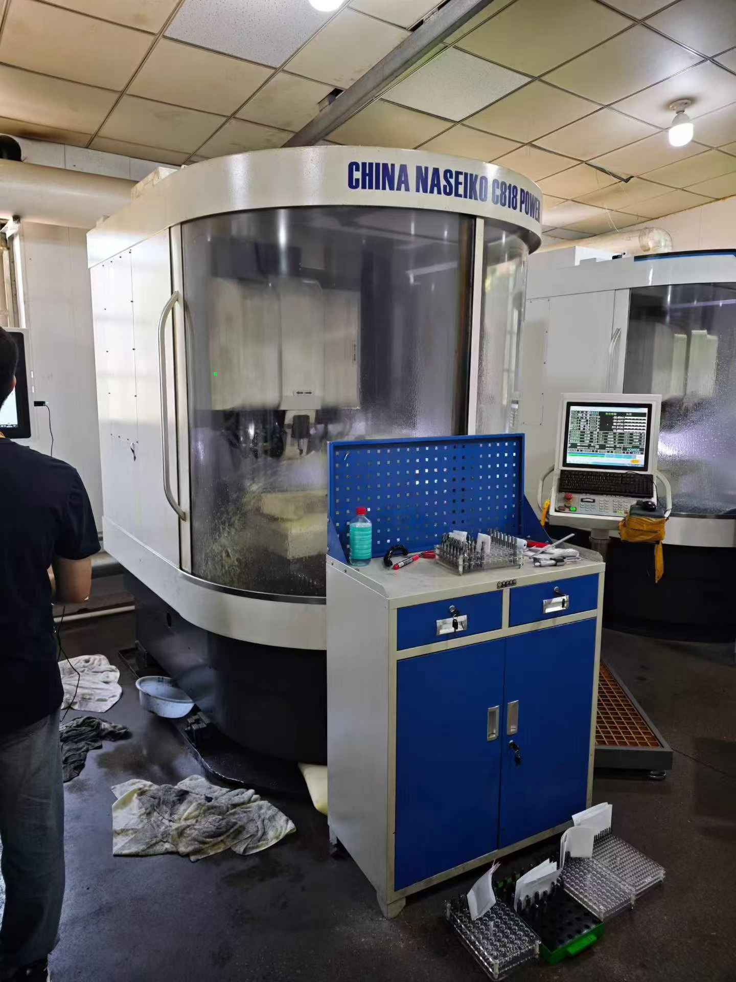 Used Nazai C 818 5-Axis Tool Grinder (2 Units) photo 5