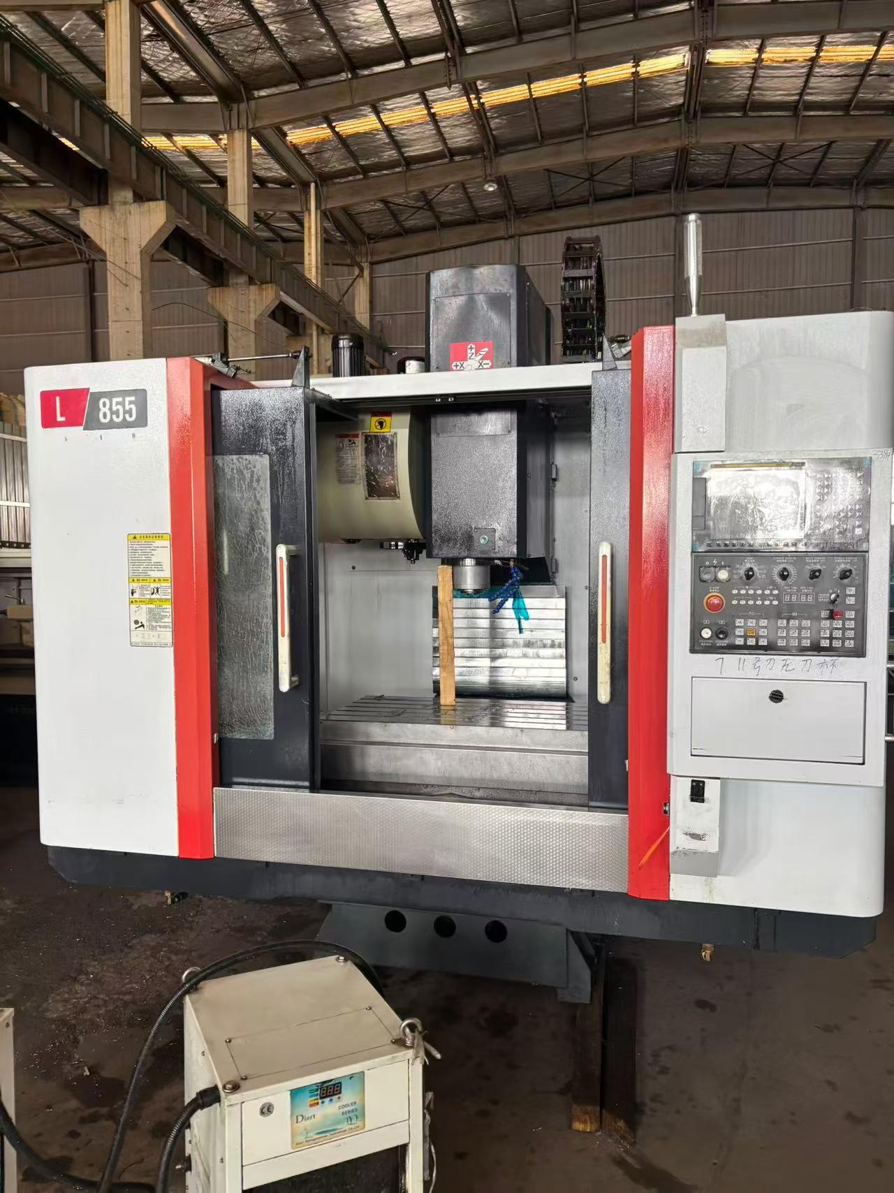 Used Sigma 855 Vertical Machining Center with FANUC 0i-MF Plus