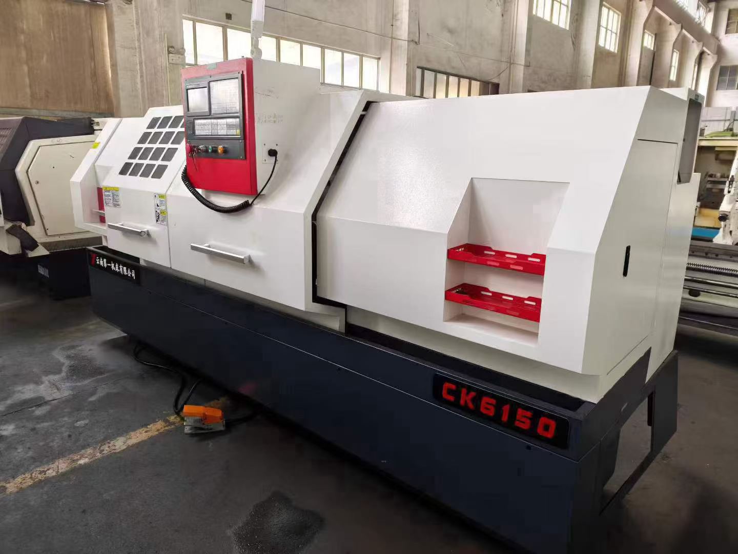 2024 Yunnan Yiji CK 6150 B 2 m CNC Lathe with GSK 980 TB 3 photo 2