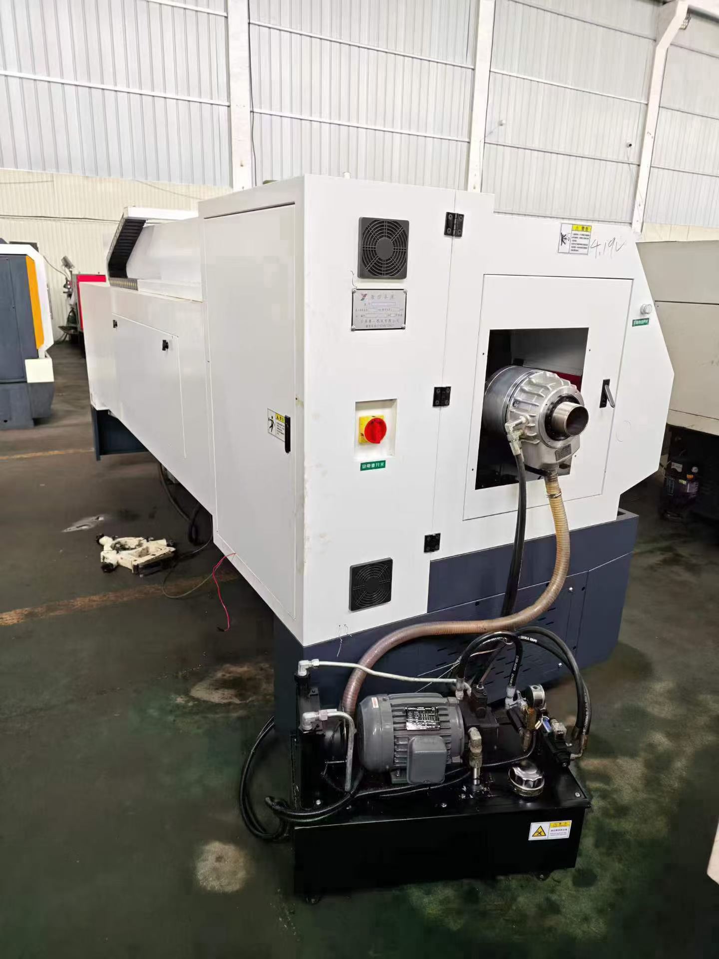 2024 Yunnan Yiji CK 6150 B 2 m CNC Lathe with GSK 980 TB 3 photo 9