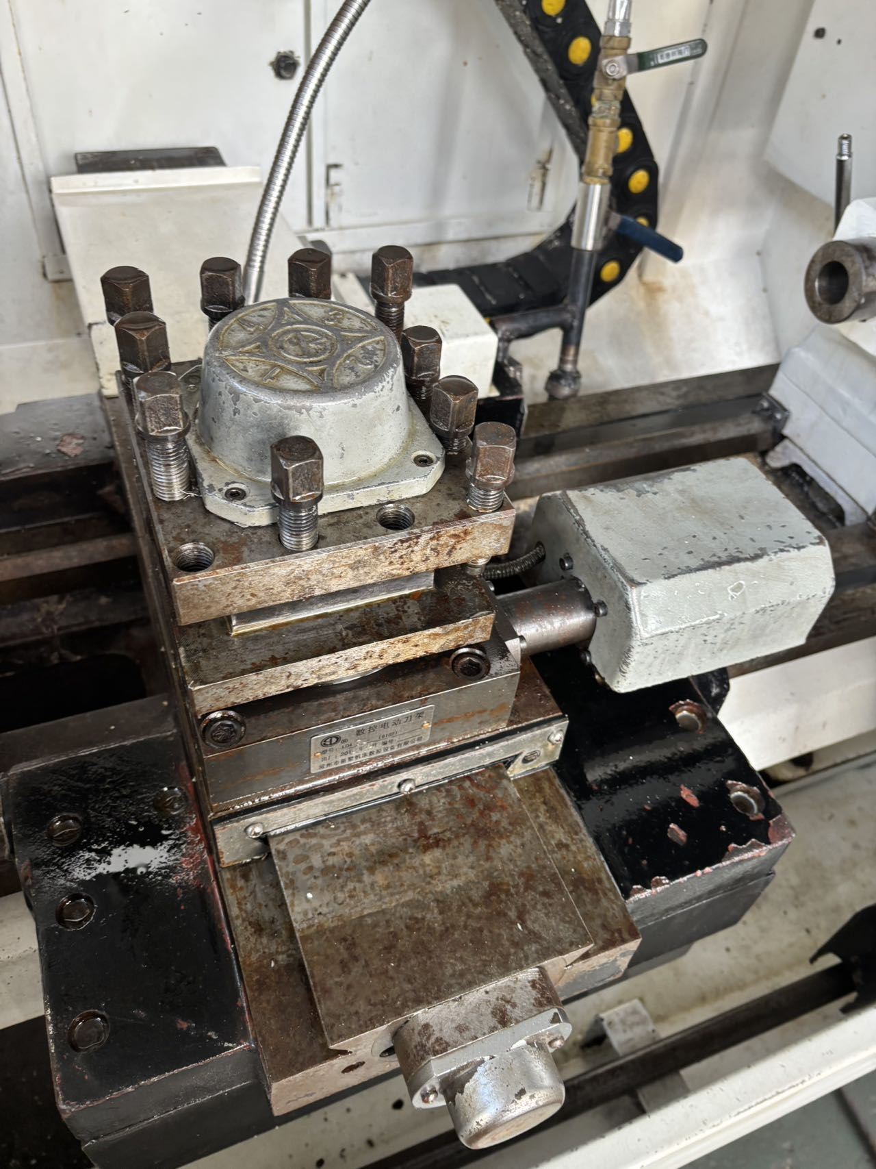Used Tangxi Gear 360 CNC Lathe with KND K 100 Control photo 4