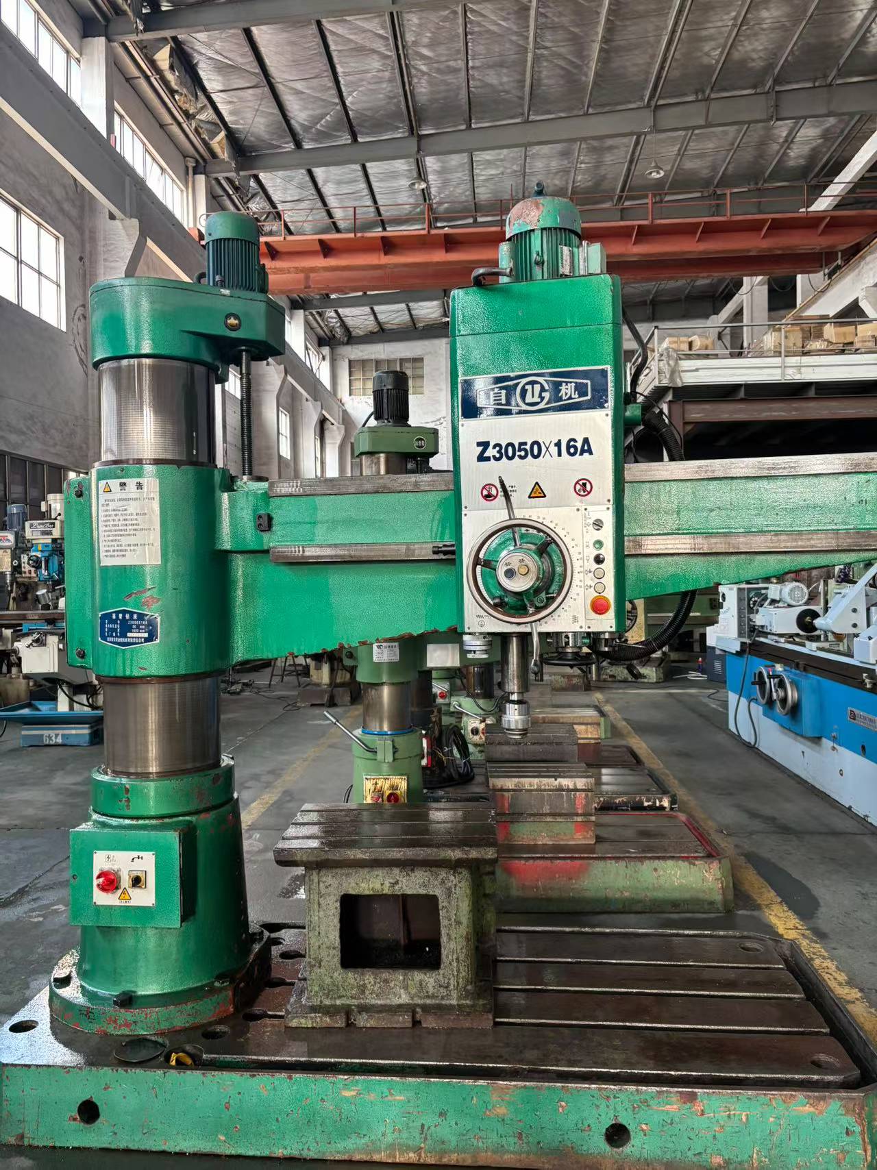 Used Zigong Jinrui Z 3050 x 16 A Radial Drilling Machine for Sale