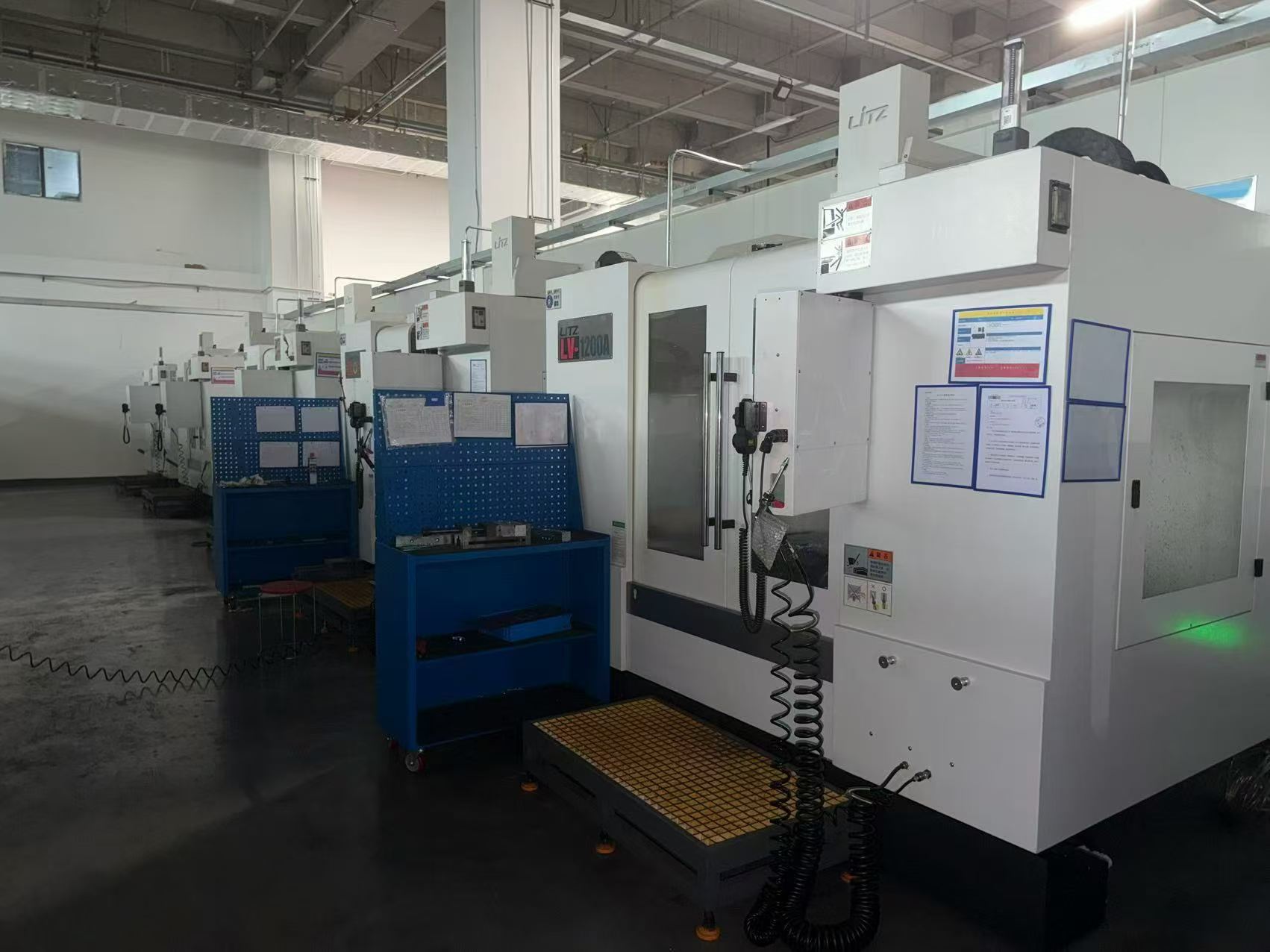 5 Units Used LITZ LV-1200 A Machining Center with FANUC 0i-MF Plus photo 4