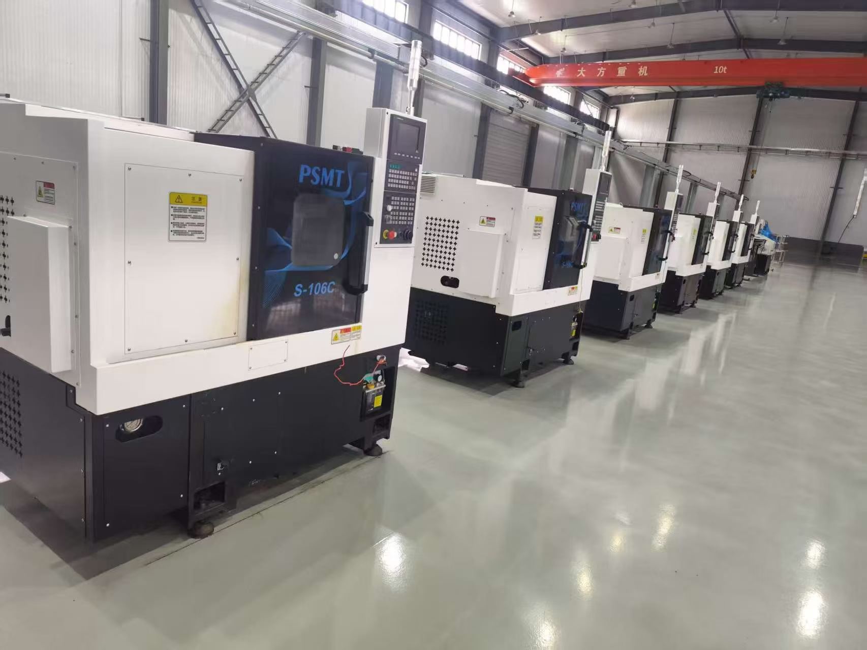 Used Pinshang S-106 C CNC Lathe with SYNTEC 22 TA