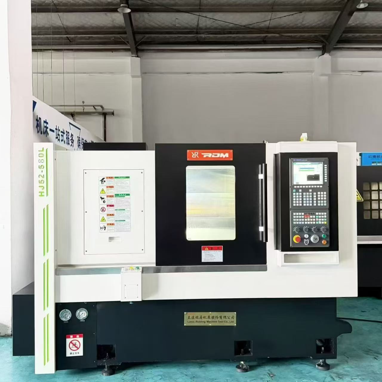 New Rui Ding HJ 52-580 L CNC Lathe with GSK 988 TA