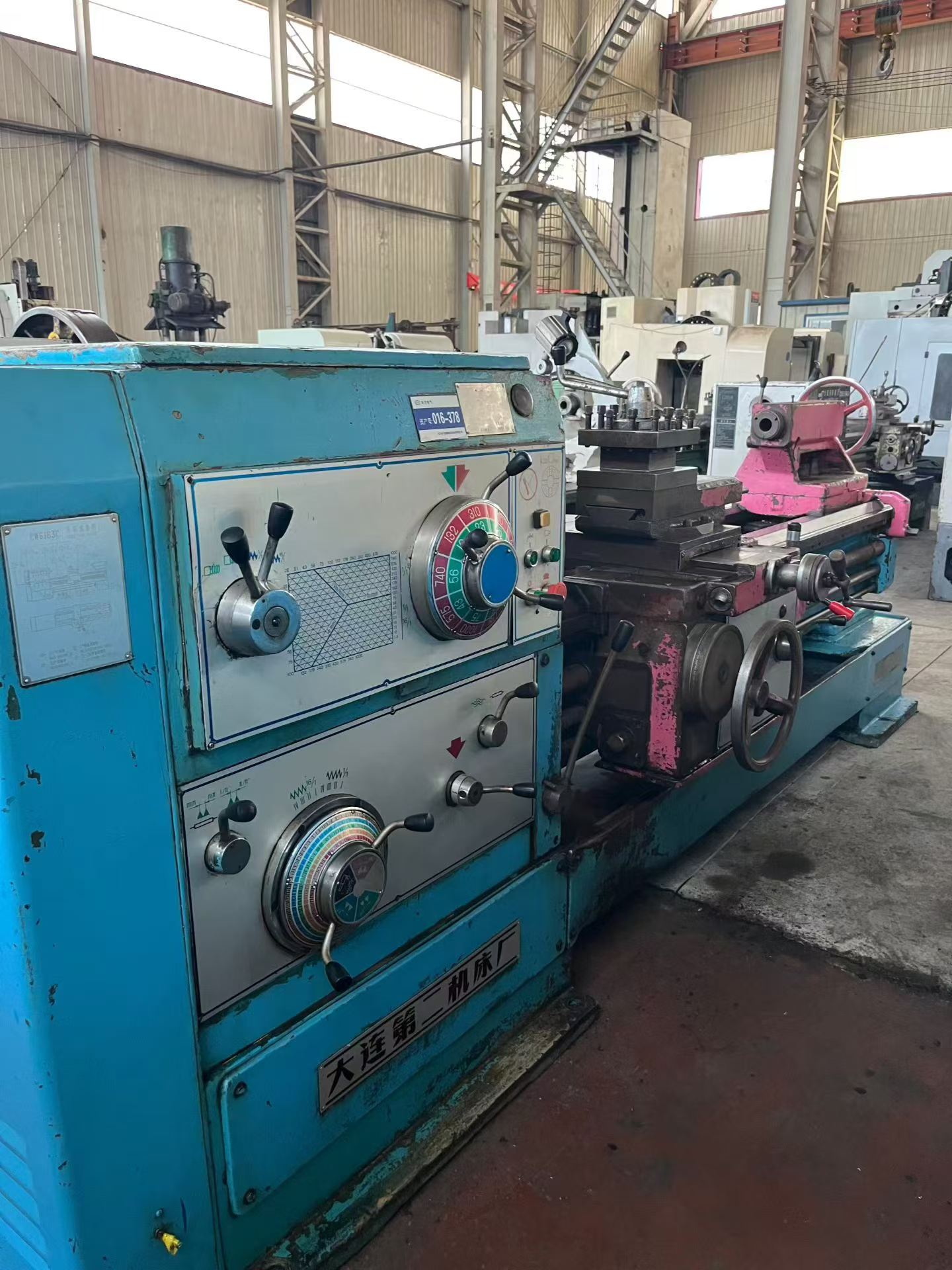 Used Dalian 1.5 m 6163 Lathe photo 2