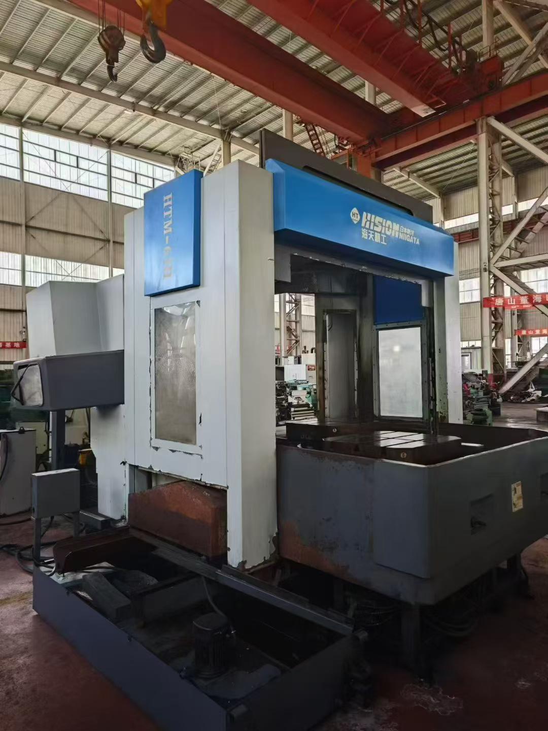 Used Haitian 630 Dual-Station Horizontal Machining Center with FANUC photo 6