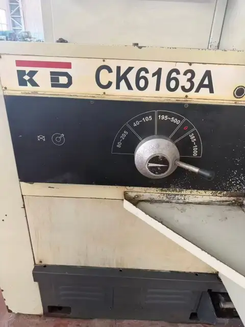 Used Kaida 6163 CNC Lathe with GSK Control