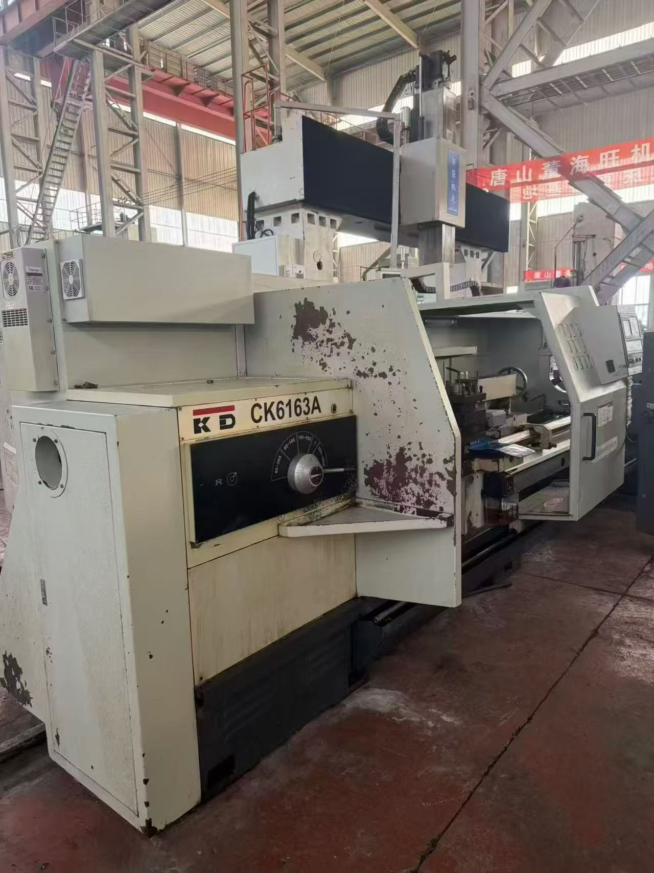 Used Kaida 6163 CNC Lathe with GSK Control photo 2