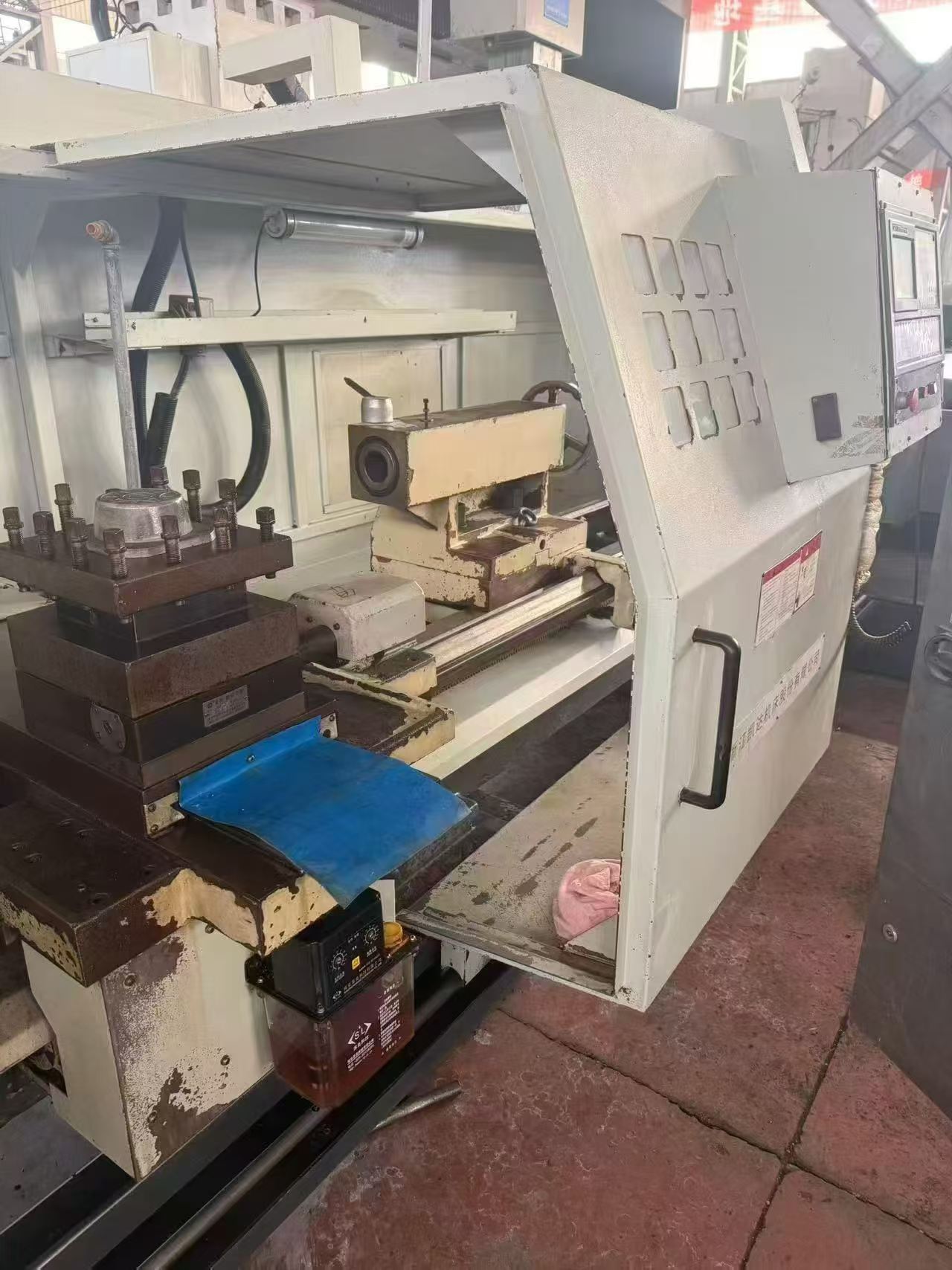 Used Kaida 6163 CNC Lathe with GSK Control photo 4