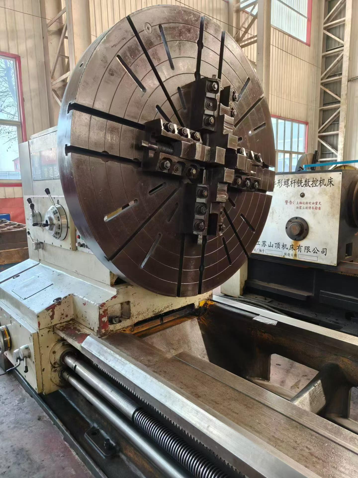 Pulishen 61190 Heavy Duty Lathe, 8 m Center Distance, 1.1 m Guideway photo 3