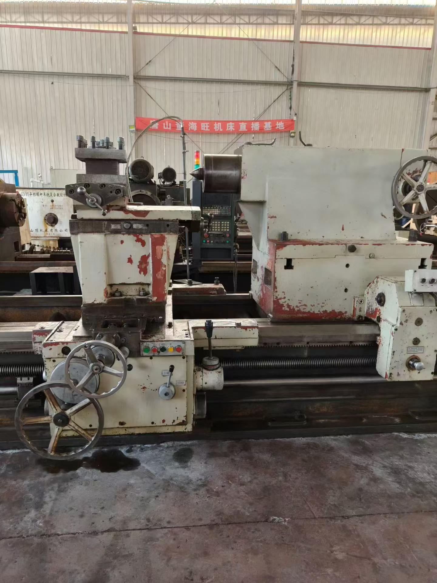 Pulishen 61190 Heavy Duty Lathe, 8 m Center Distance, 1.1 m Guideway photo 4