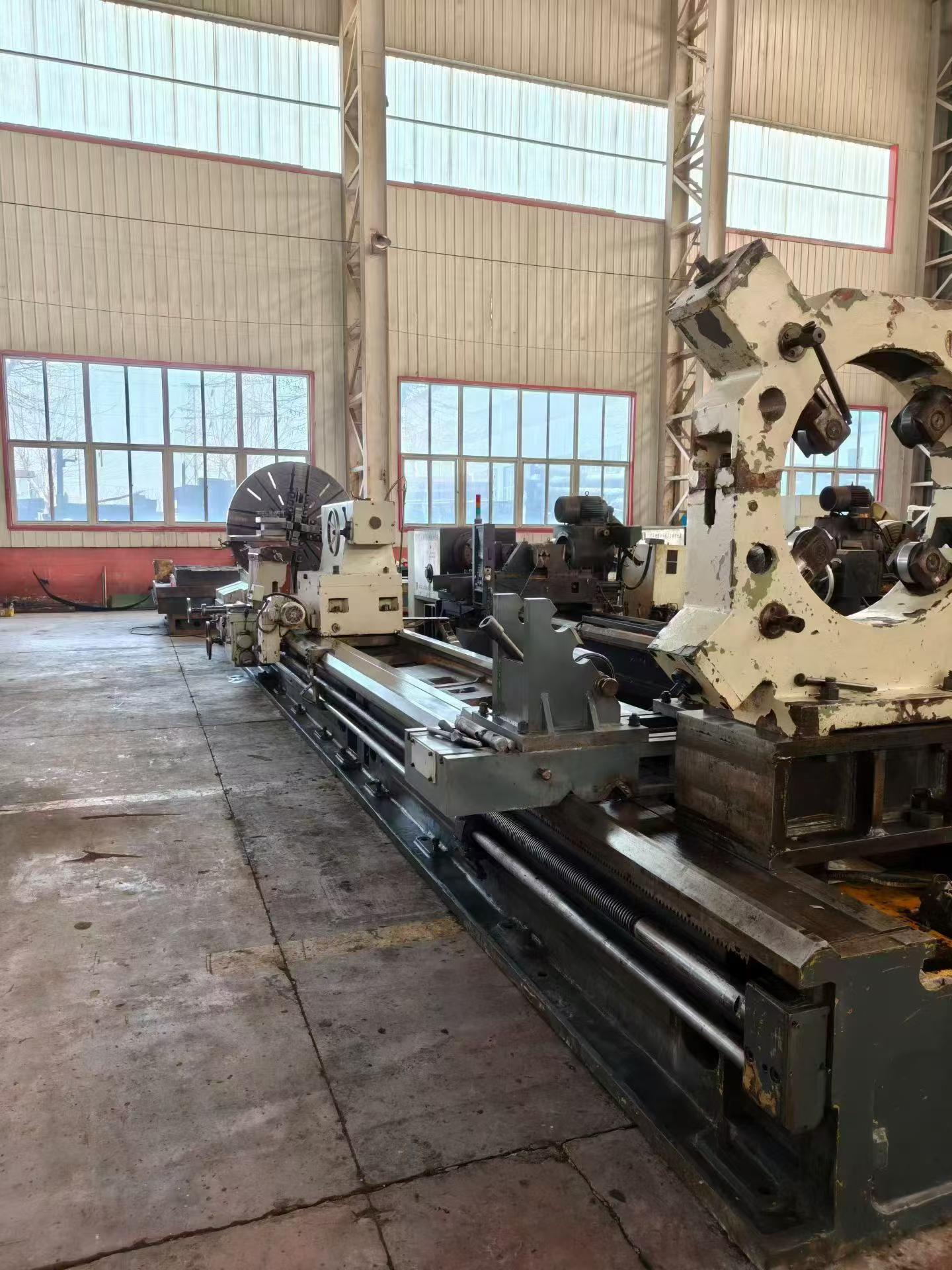 Pulishen 61190 Heavy Duty Lathe, 8 m Center Distance, 1.1 m Guideway photo 6