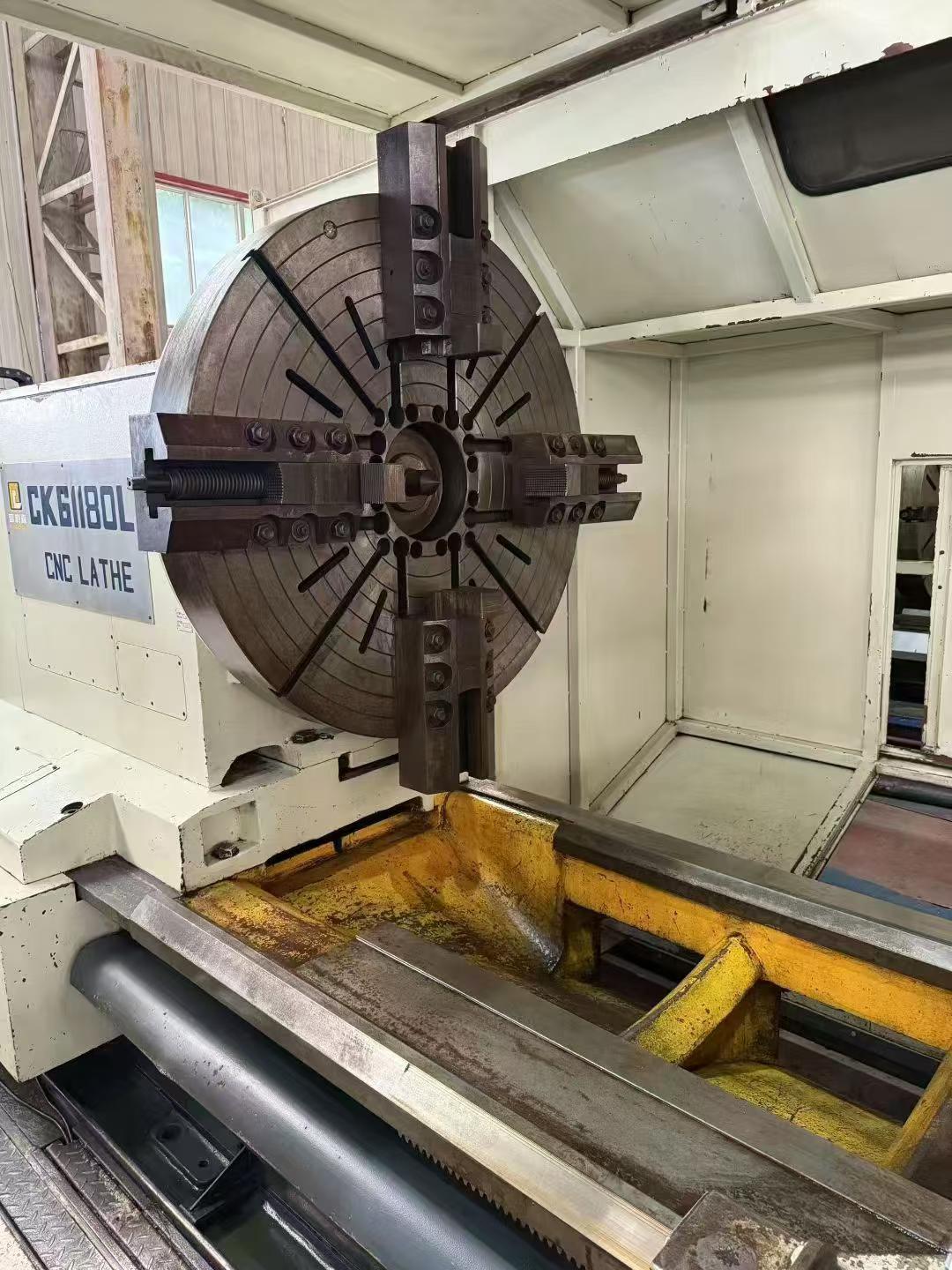 Used Pulishen 3-Meter 61180 CNC Lathe with Siemens Control photo 4