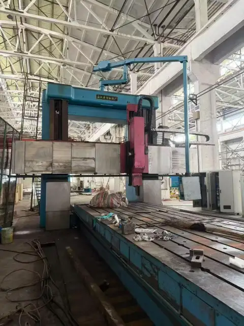 Used Wuzhong 2.8 m/8 m CNC Gantry Boring and Milling Machine
