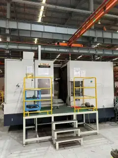 Used You Ji HMC 500 BP Horizontal Machining Center with FANUC photo 2