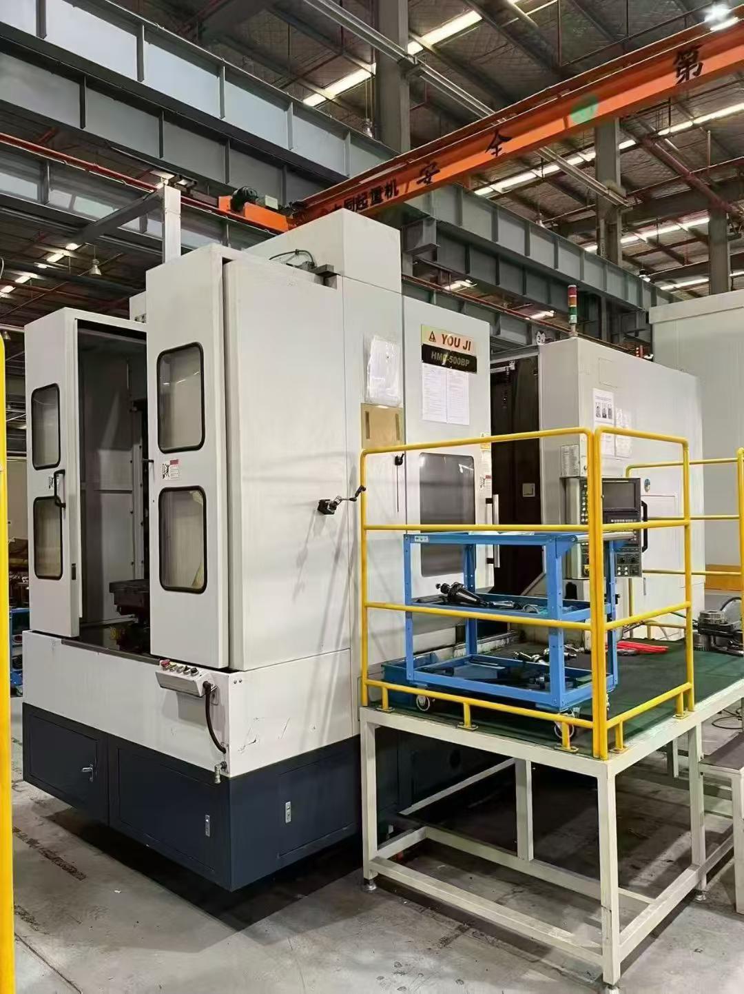 Used You Ji HMC 500 BP Horizontal Machining Center with FANUC photo 7