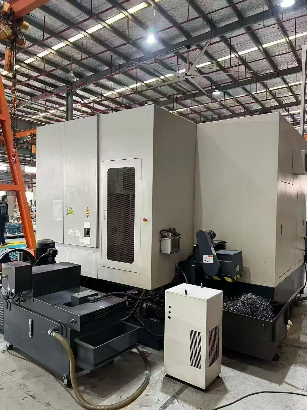 Used You Ji HMC 500 BP Horizontal Machining Center with FANUC photo 9