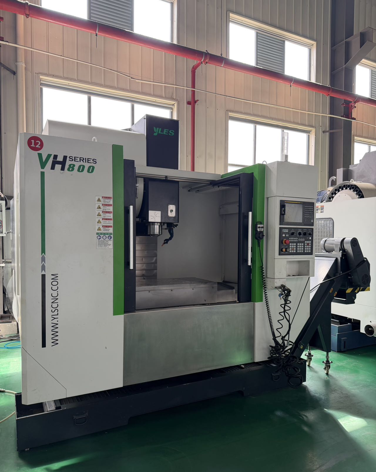 2025 YLES VH 800 Heavy-Duty Machining Center with FANUC MF Plus