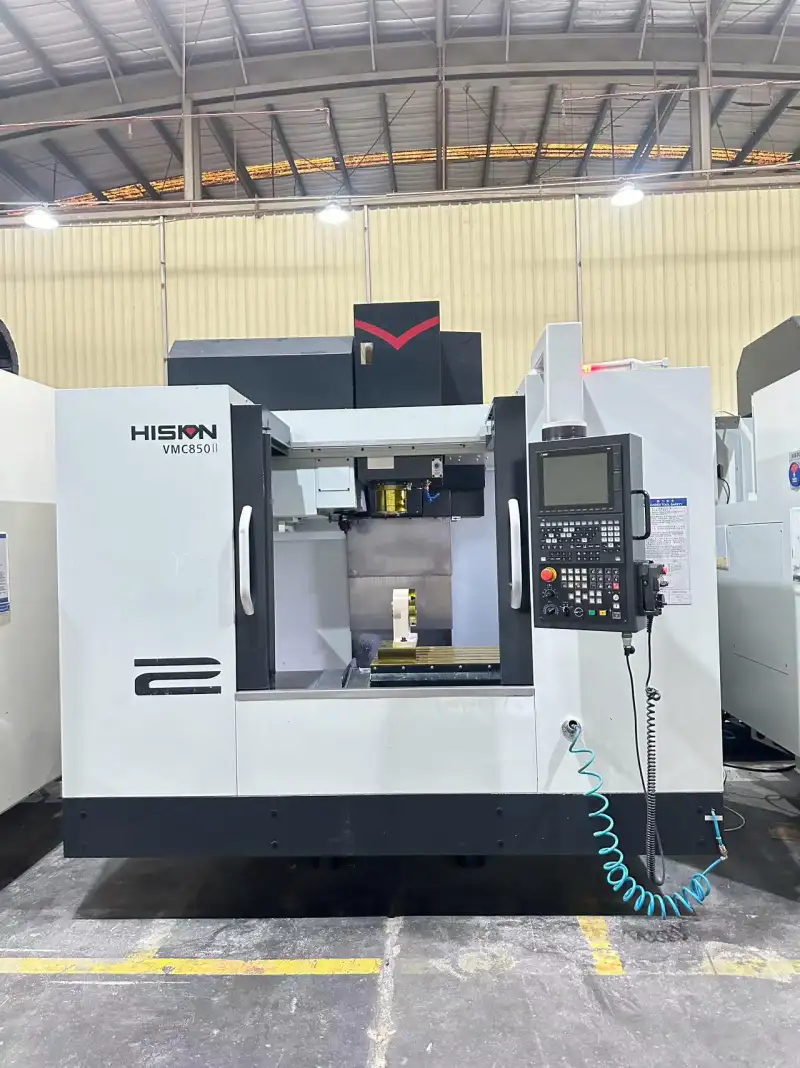 Used Haitian Precision 850 Vertical Machining Center with Mitsubishi M 80 photo 1