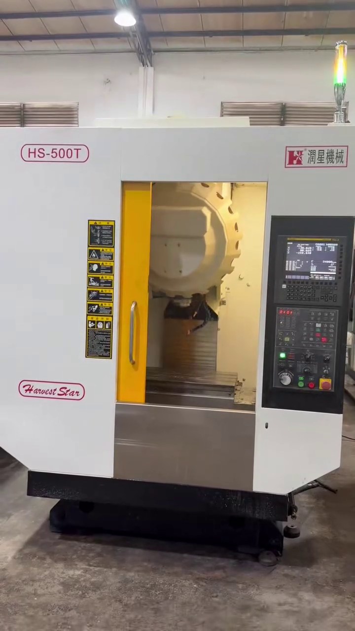 Used Runxing HS-T 500 Drilling and Tapping Center with FANUC 0i-MF Plus