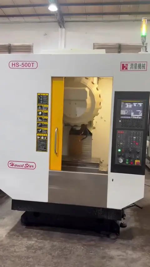Centro de taladrado y roscado Runxing HS-T 500 usado con FANUC 0i-MF Plus