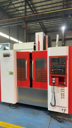 Used Geling 850 Vertical Machining Center with FANUC Plus Control photo 2