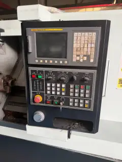 Used CNC Lathe with FANUC Control, Tailstock and Chip Conveyor photo 3