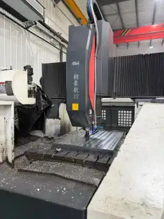 Used 1518 Gantry Machining Center with SYNTEC and Tool Magazine photo 6