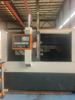 Used Shenyang Dajin CK 20 Dual-Spindle CNC Gang-Type Lathe with GSK 980 TDC photo 2