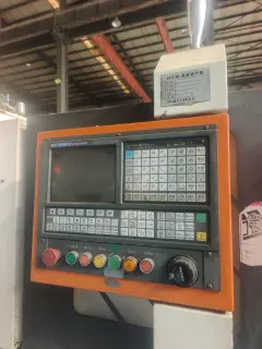 Used Shenyang Dajin CK 20 Dual-Spindle CNC Gang-Type Lathe with GSK 980 TDC photo 3