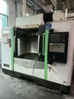 Seven Used Zhengyou 1170 Heavy-Duty Vertical Machining Centers with FANUC photo 1