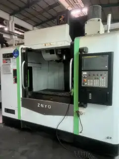 Seven Used Zhengyou 1170 Heavy-Duty Vertical Machining Centers with FANUC photo 3