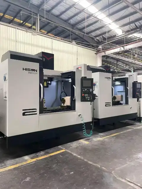 Centro de mecanizado vertical Haitian Precision 850 usado con control Mitsubishi M 80