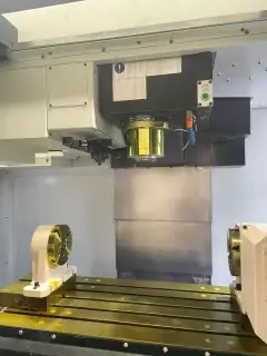 Used Haitian Precision 850 Vertical Machining Center with Mitsubishi M 80 Control photo 4