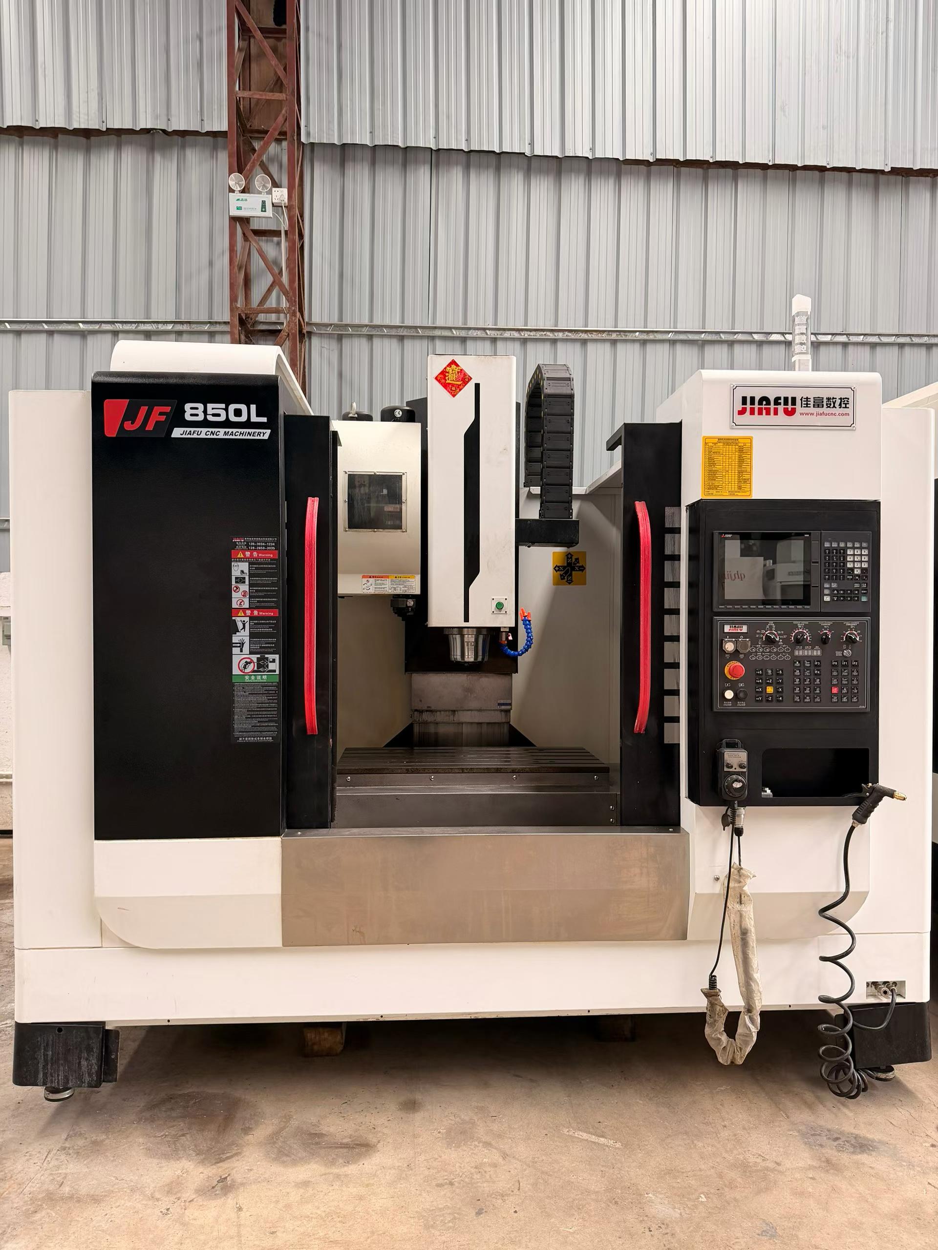 Used Jiafu 850 L Vertical Machining Center with Mitsubishi M 80 photo 2