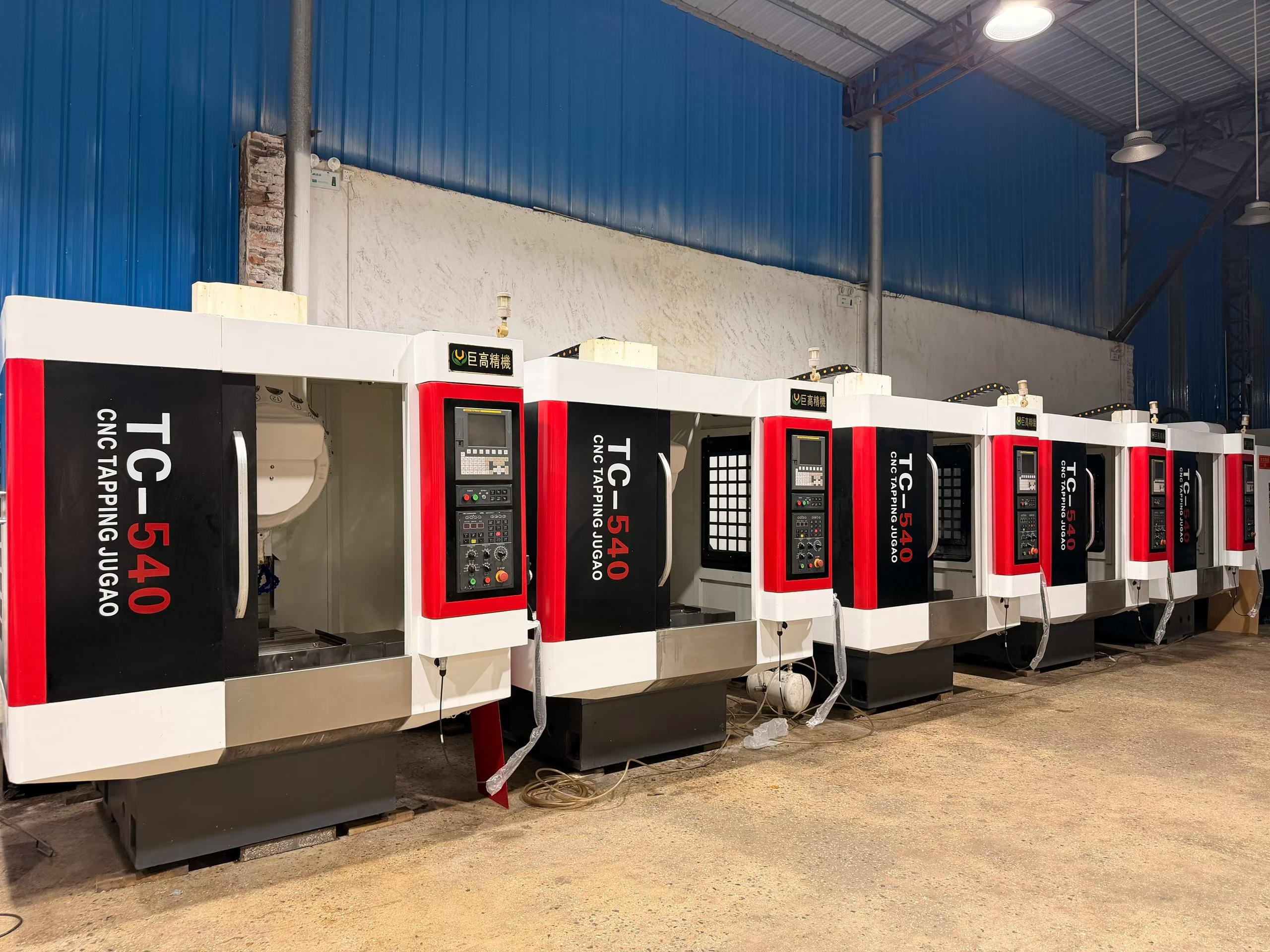 Used Jugao T 5 Drilling and Tapping Center with FANUC MF