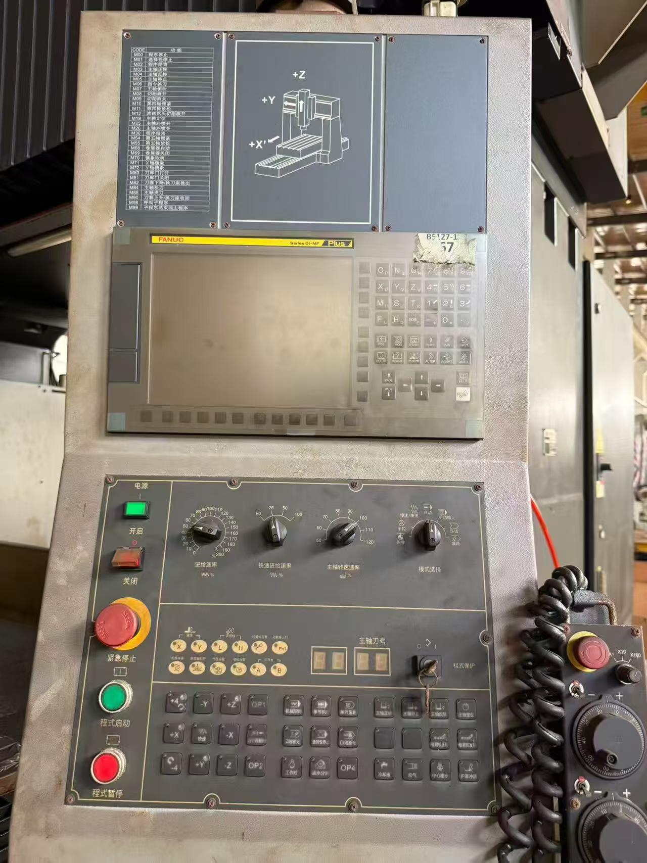 Used Kao Fong 5127 CNC Gantry Milling Machine with FANUC 0i-MF Plus photo 6