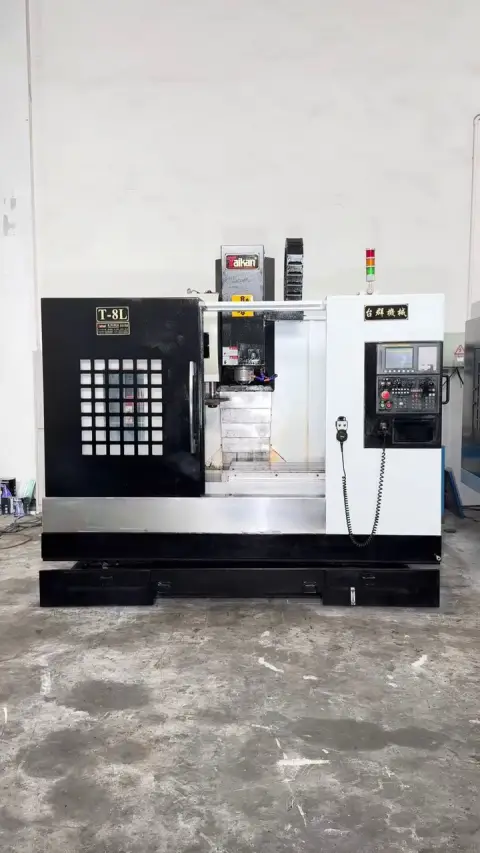 Used Taikan 850 Heavy-Duty Vertical Machining Center with FANUC MD Control
