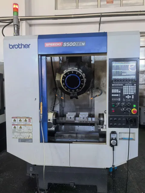 Used Brother S 500 Z 2 N Drilling and Tapping Center