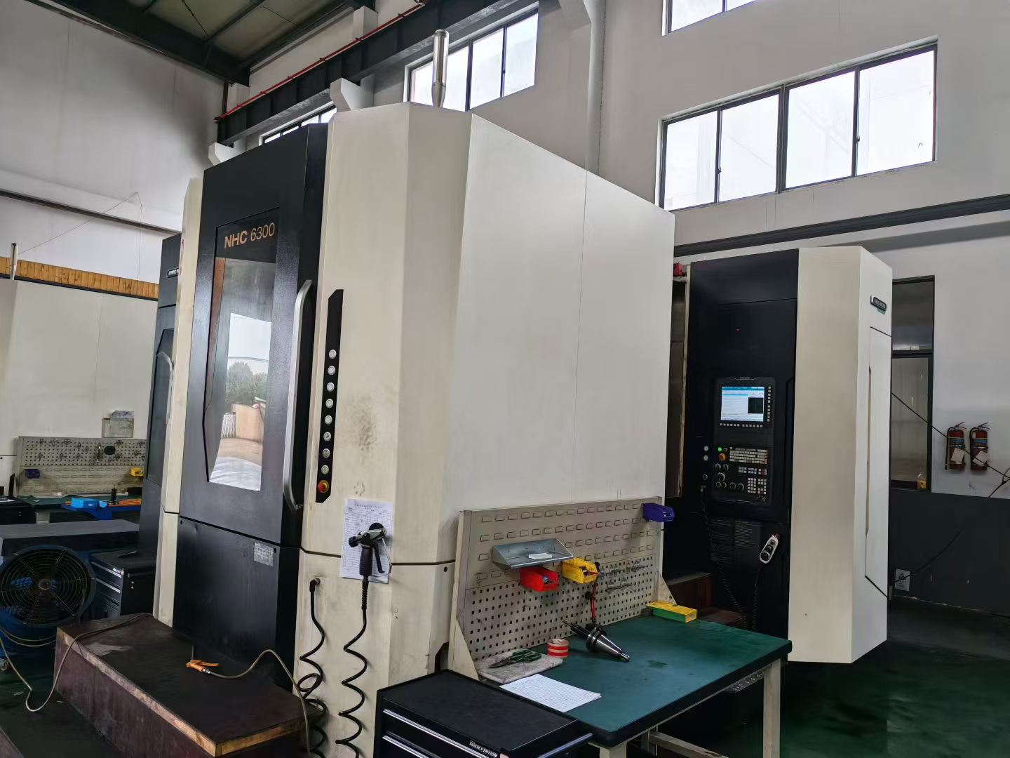 Used DMG MORI NHC 6300 Horizontal Machining Centers (2 Units, 2021 & 2022) photo 2