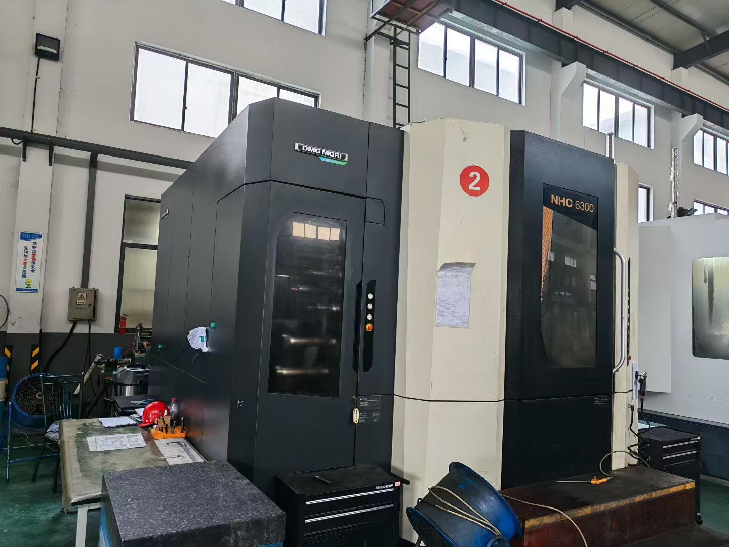 Used DMG MORI NHC 6300 Horizontal Machining Centers (2 Units, 2021 & 2022) photo 3