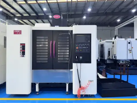 Centro de mecanizado usado JiRFINE V-8 con FANUC MF-Plus