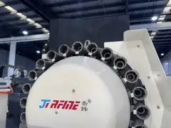 Used JiRFINE V-8 Machining Center with FANUC MF-Plus photo 8