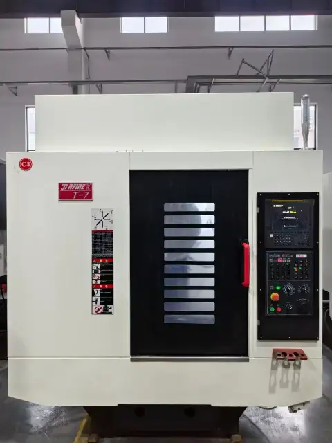Centro CNC de taladrado y roscado usado JiRFINE T-7 con FANUC Plus (2 unidades disponibles)