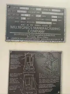 Used Milltronics 1050 Machining Center with FANUC MD Control photo 7
