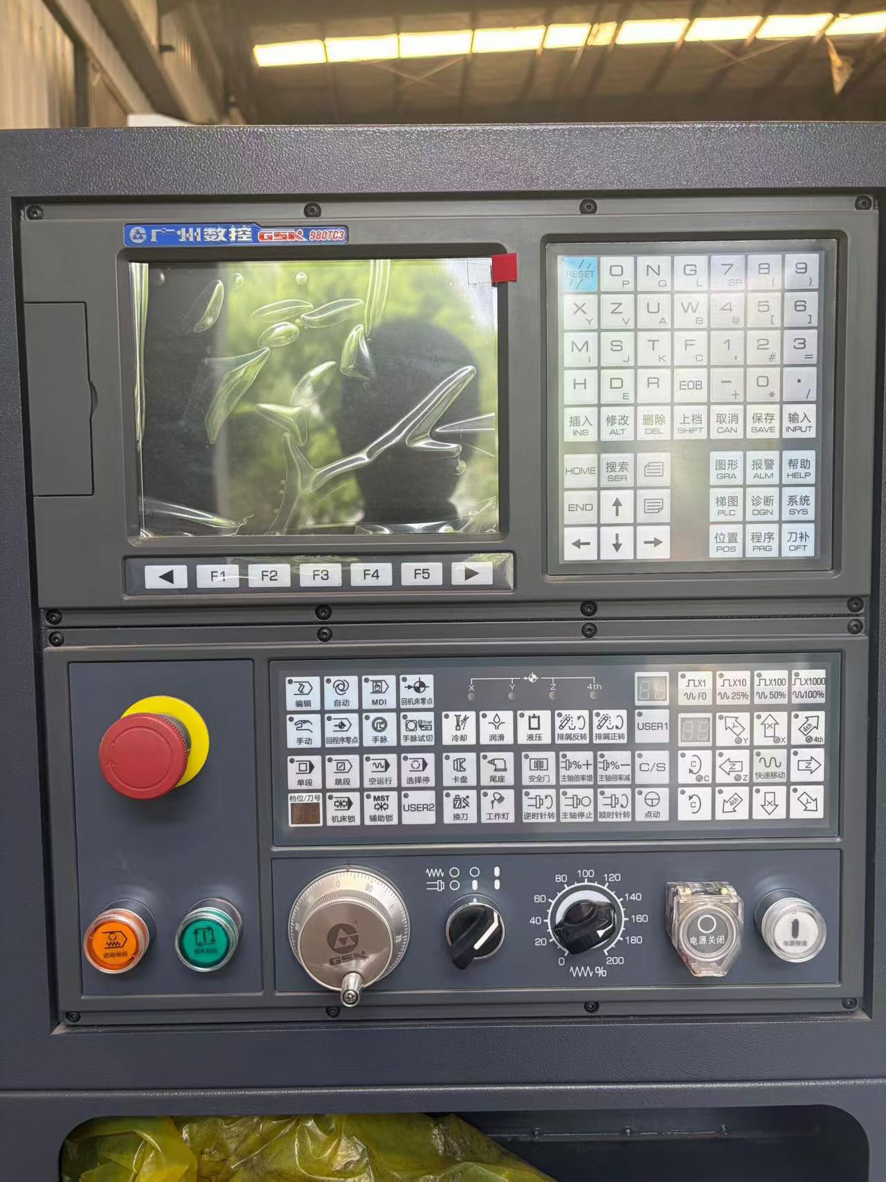 New Miste TK 500 B CNC Lathe with GSK 980 TC 3 photo 2