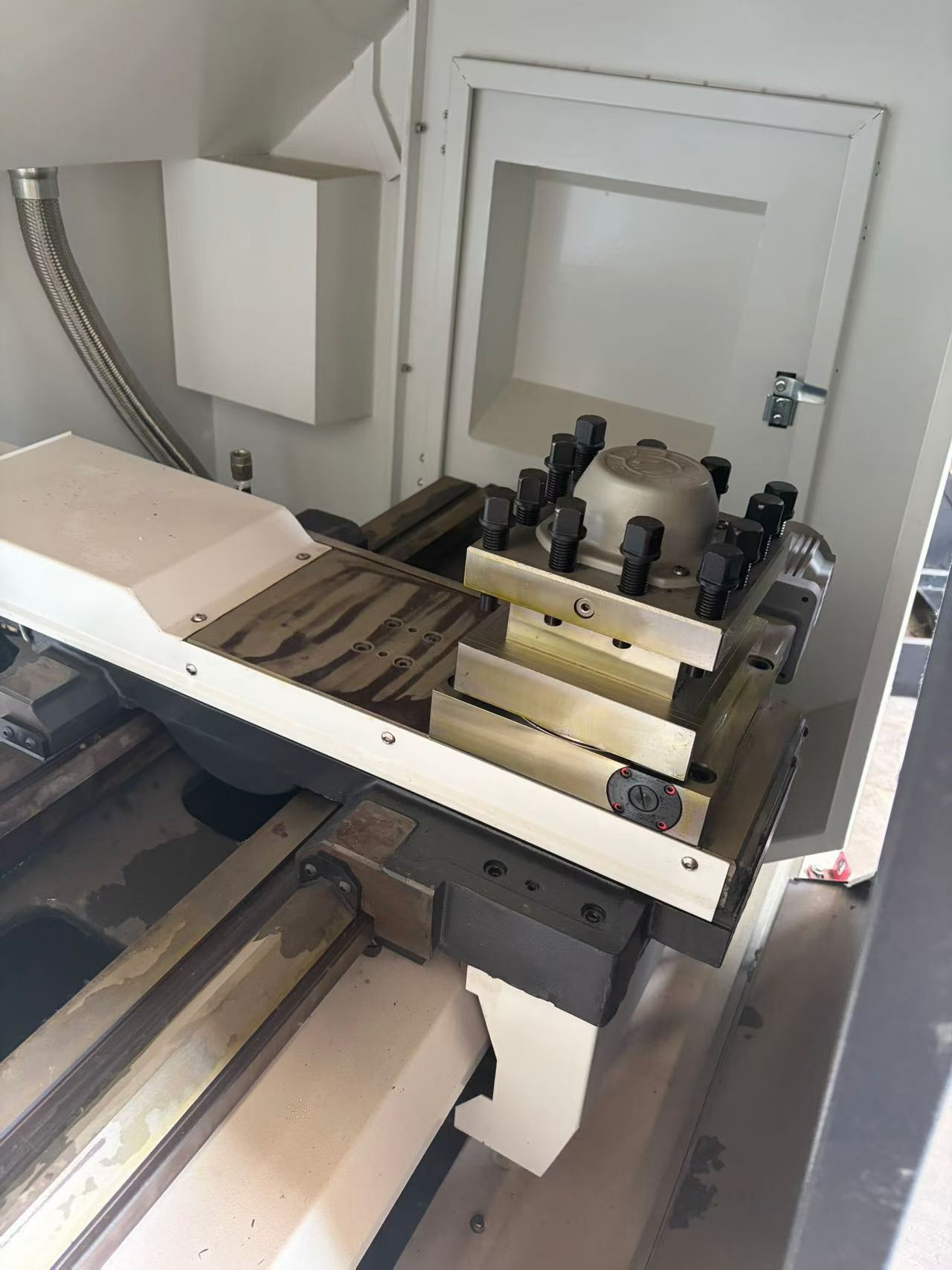 New Miste TK 500 B CNC Lathe with GSK 980 TC 3 photo 5