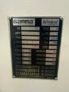 2021 Taiwan Gamma DMN-500 L Drilling & Tapping Center with Siemens 828 D (8 Units) photo 9